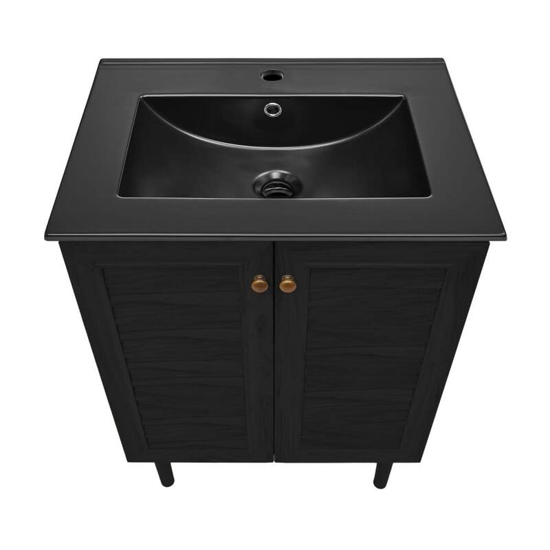Swiss Madison SM-BV6201 Bron 24" Free Standing Single Basin Vanity Set