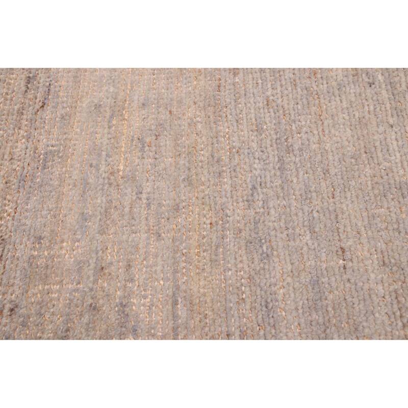 ECARPETGALLERY Hand-knotted Looma Light Grey Wool Rug - 8'3 x 9'11