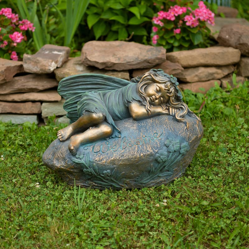 17" Tall Sleeping Fairy "Ivy"