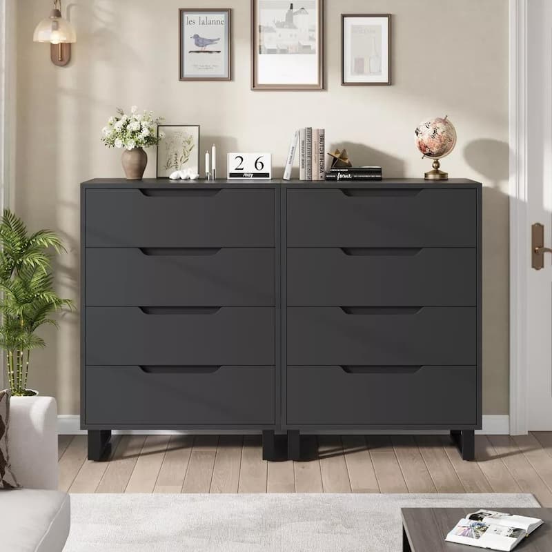 4/6 Drawer Dresser, Freestanding Storage Cabinet for Bedroom, Closet