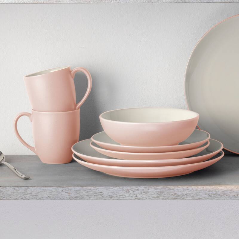 Noritake Colorwave 16-Piece Coupe Dinnerware Set, Service For 4