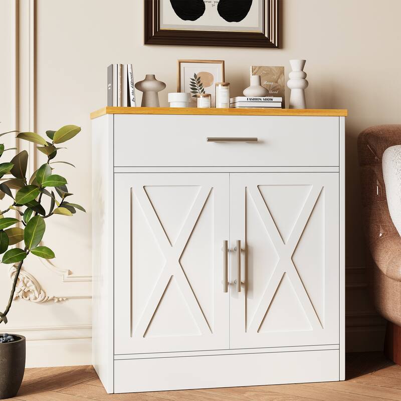 Futzca Sideboard Buffet Cabinet, Kitchen Storage Cabinet