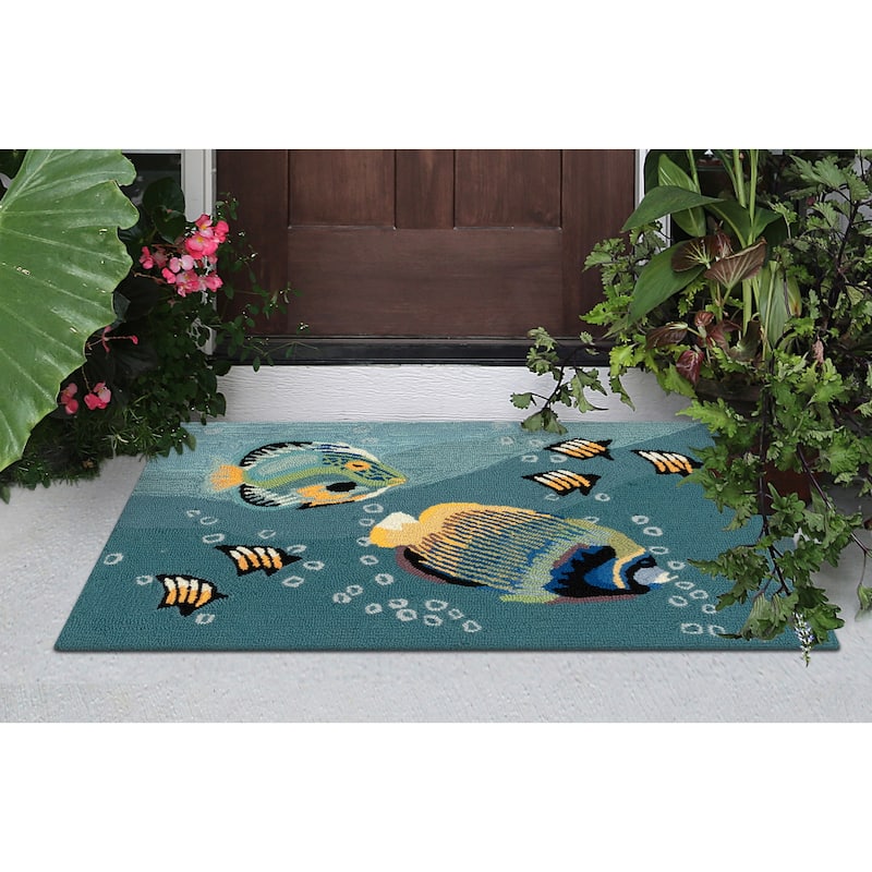 Liora Manne Frontporch Aquarium Indoor/Outdoor Rug