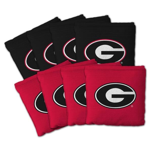 slide 2 of 5, Georgia Bulldogs NCAA Dual Sided Pro Stop & Slide Cornhole Bags