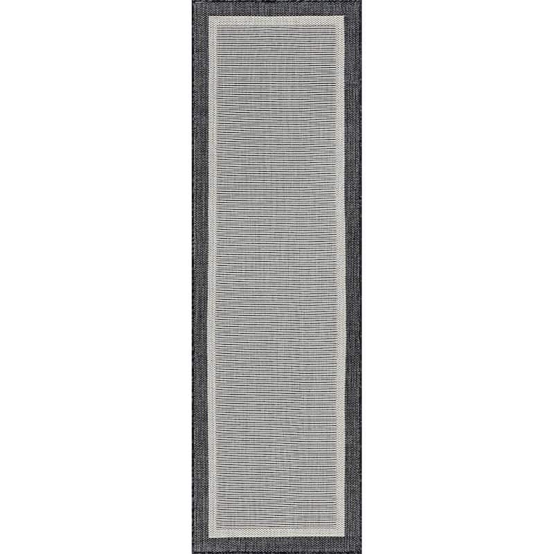 Exo Coastal Border Indoor/Outdoor Area Rug