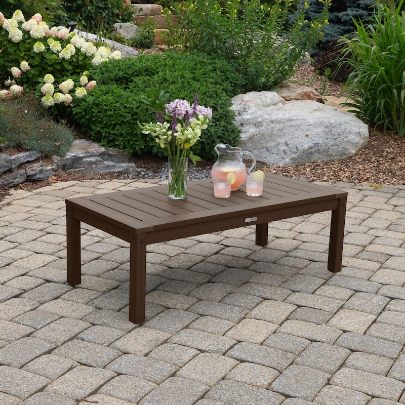 HIGHWOOD Eco-Friendly Adirondack Rectangular Coffee Table
