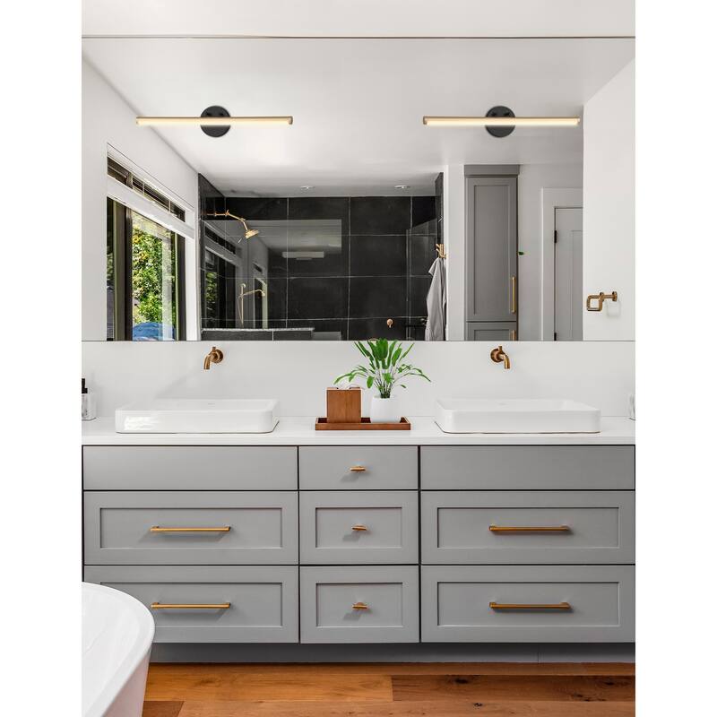 Justice Design Group Fianco ADA LED Linear Wall/Bath Sconce
