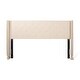 preview thumbnail 2 of 18, Tourmaline Upholstered King/Cal King Headboard by Christopher Knight Home Beige+Black