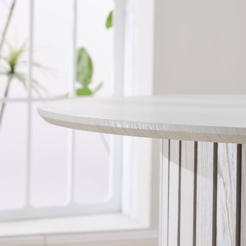 Modern Bamboo & Plywood Dining Table - Sleek Design for Contemporary Living