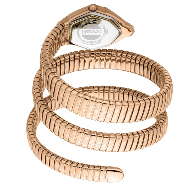 Just Cavalli Women's JC1L304M0085 Quartz Watch - Rose-Tone
