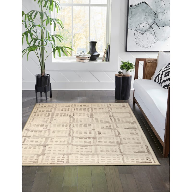 Liora Manne Madison Window Indoor Rug Natural - 3'6" x 5'6'