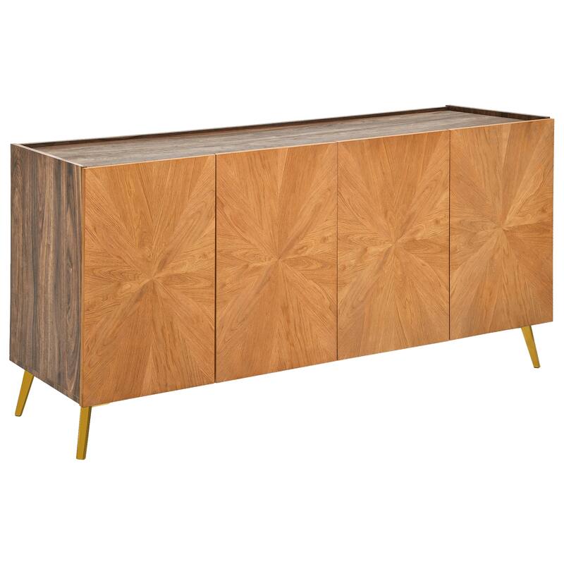 Moasis 63'' Solid Wood Sideboard TV Stand