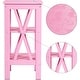 preview thumbnail 7 of 11, Modern Nightstand with 3-Tier Storage Shelves, Nightstands Set of 2