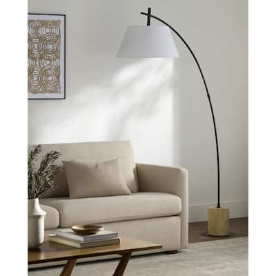 Livabliss Pasaje Traditional Accent Floor Lamp - 74"H x 37"W x 20"D