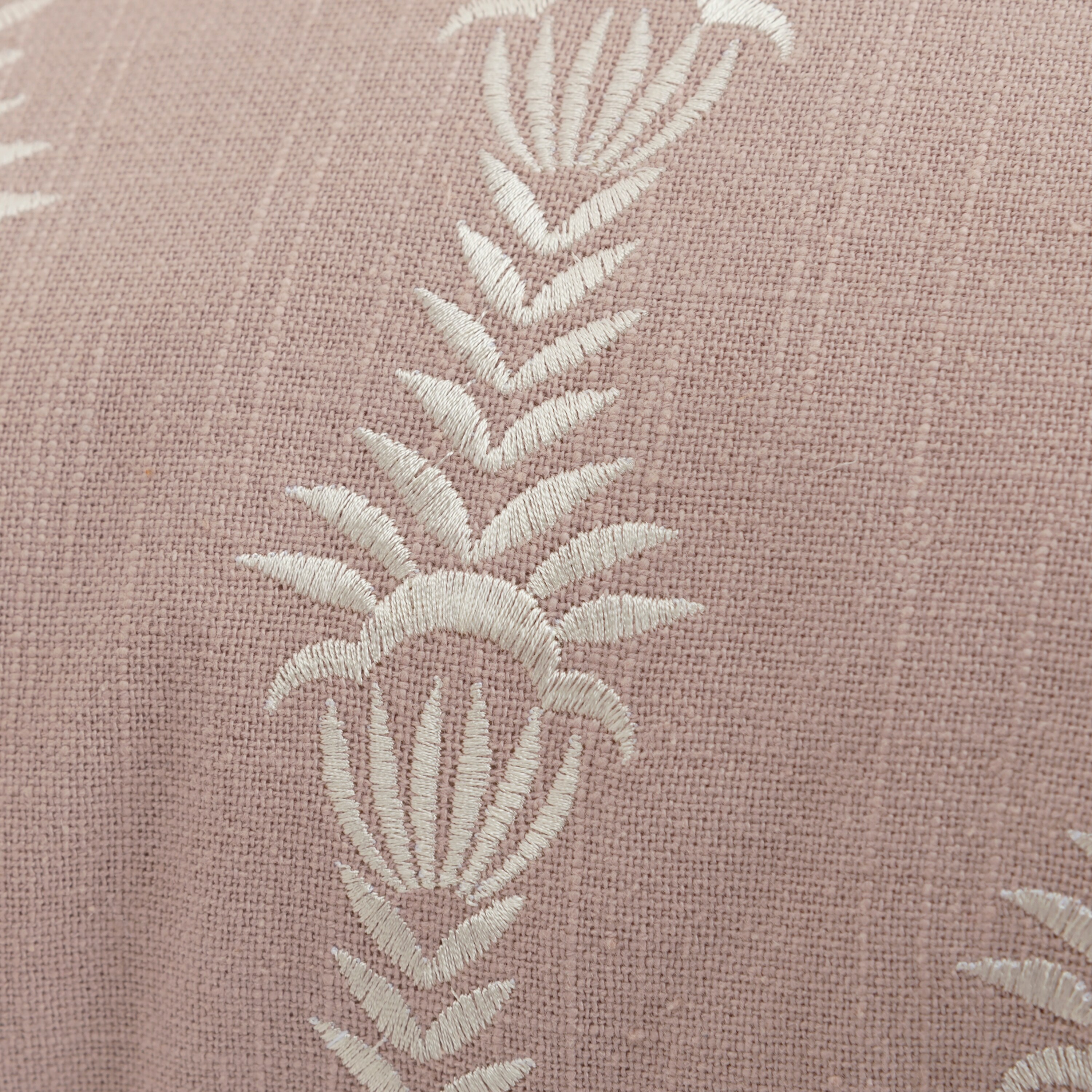 Rizzy Home Embroidered Throw Pillow Cover-image