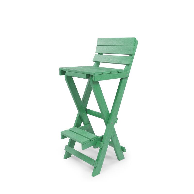 Key West Fully Assembled All-Weather Outdoor Folding Bar Set - 5-piece