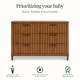 preview thumbnail 4 of 4, èvolur Flynn 6-Drawer Double Dresser in Sedona