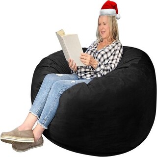 4' Large Memory Foam Bean Bag Chairs for Adults - Bed Bath & Beyond