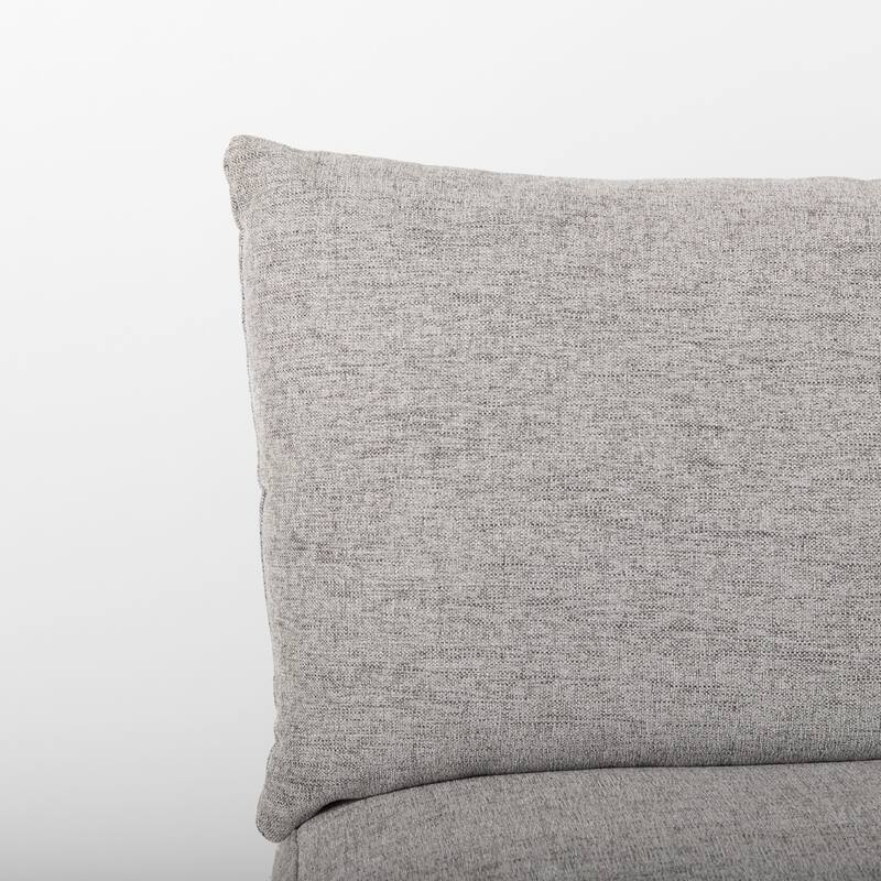 Valence 38.2L x 38.6W x 28.3H Medium Gray Armless Sectional Piece - 39.76 x39.76 x32.28 - 39.76 x39.76 x32.28