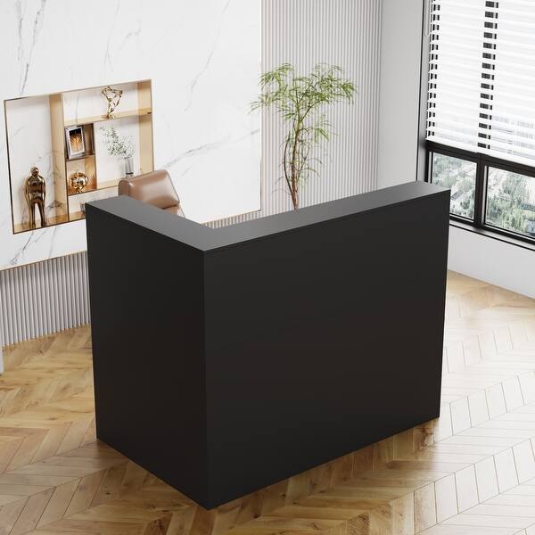 Working Reception Desk L Shaped Front Counter Reception Table Counter