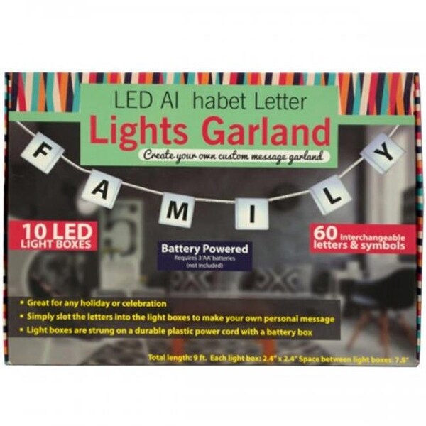 Bulk S Kl21183 2 4 X In Led Alphabet Letter Lights Bulk S Kl21183 2 4 X In Led Alphabet Letter Lights Garland Free Shipping On Orders Over 45 26362318
