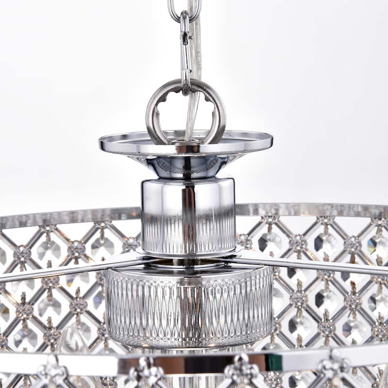 Aaryn 4 Light Drum Chandelier - S