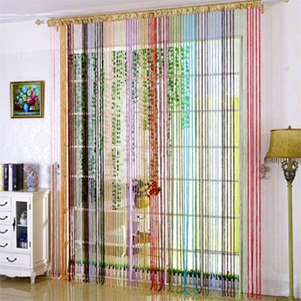 Shop Ribbon Strip Tassel Screen Divider Decoration String Curtain