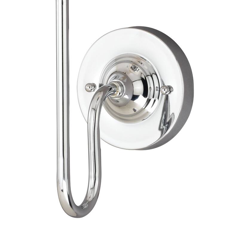 Kelsy 1 Light Chrome Bathroom Wall Fixture - 6-in W x 16-in H x 8.5-in D