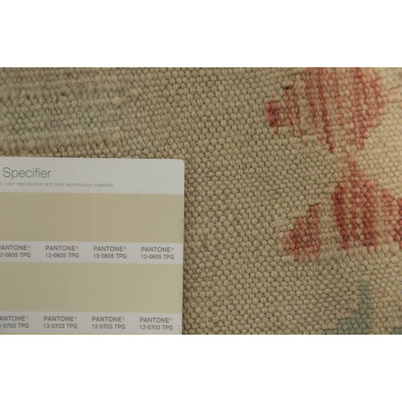 Hand Woven Oriental 100% Wool Carpet Southwestern Tribal Multi-Colored Kilim Area Rug - 5' 10'' X 3' 10''