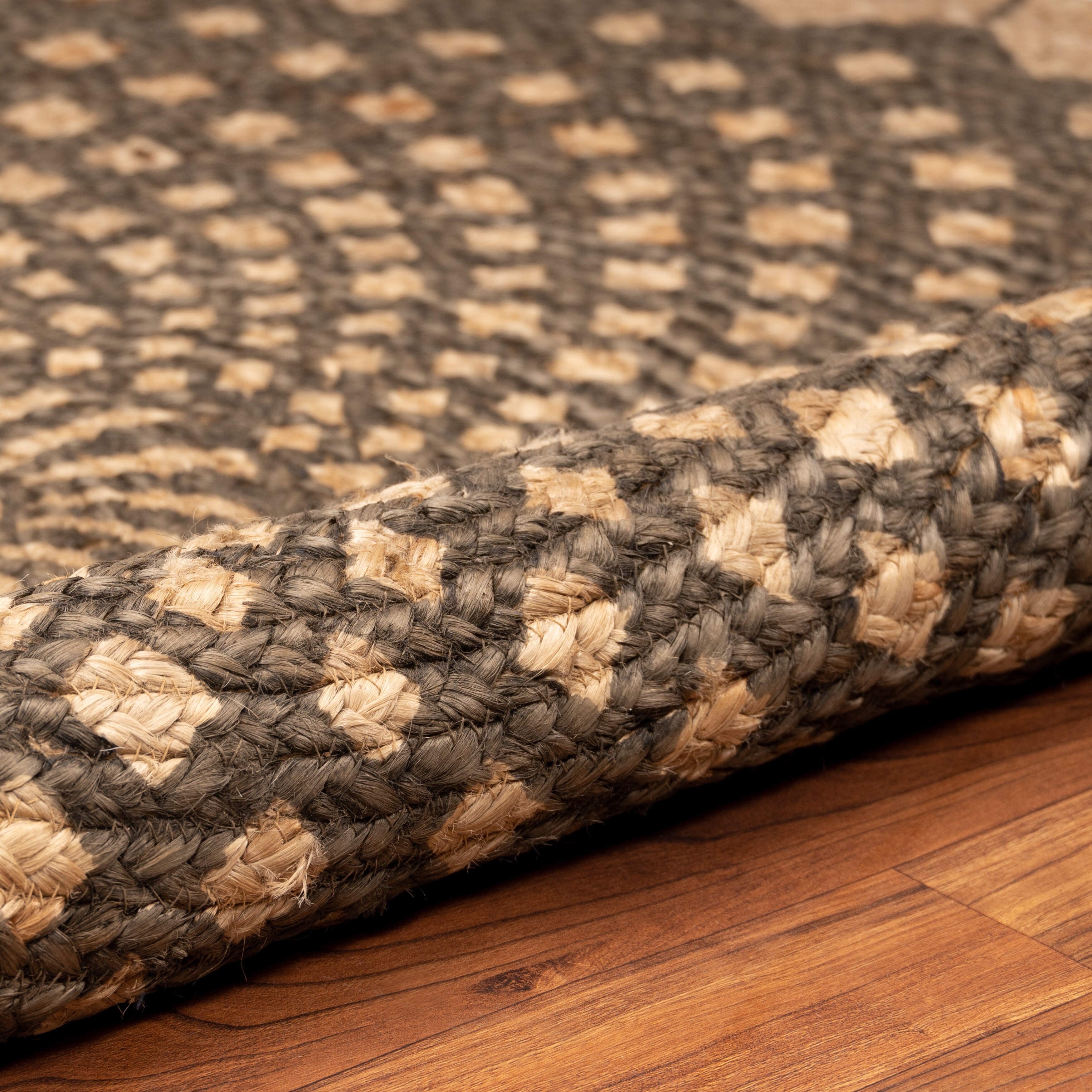 Geometric Web Modern Medallion Jute Rug Geometric Web Modern Medallion Jute Rug