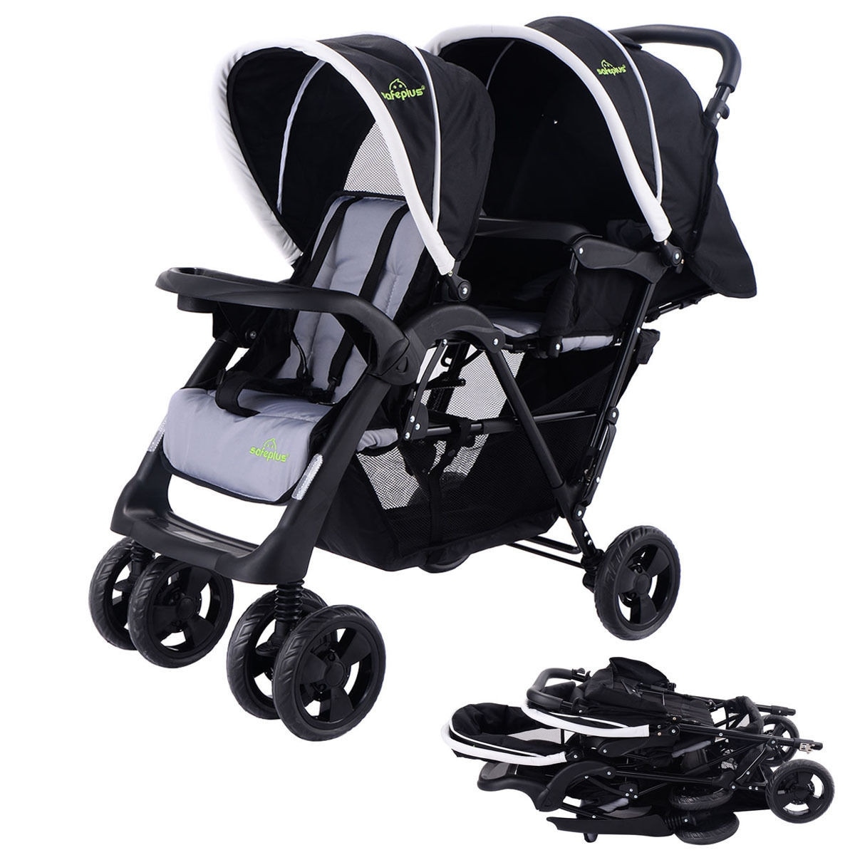 twin baby pushchair