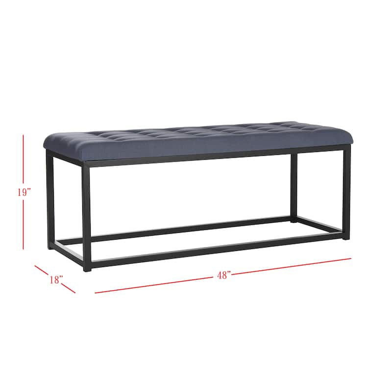 SAFAVIEH Nejla Bench - 48" x 18" x 19"