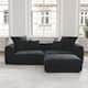 Option 2-Seater with ottoman