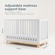 preview thumbnail 15 of 48, Storkcraft Santos 3-in-1 Convertible Crib