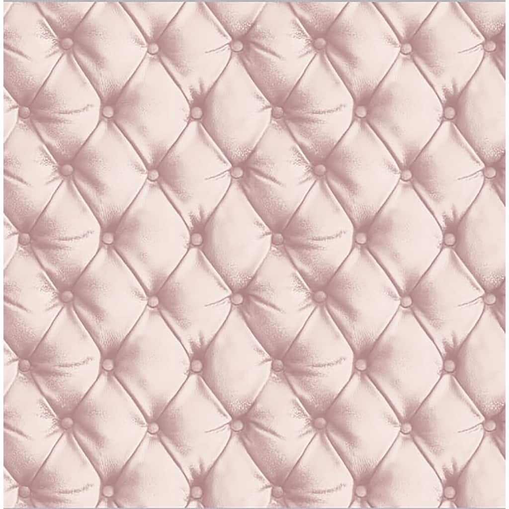 Arthouse Ella Blush Tufted Wallpaper