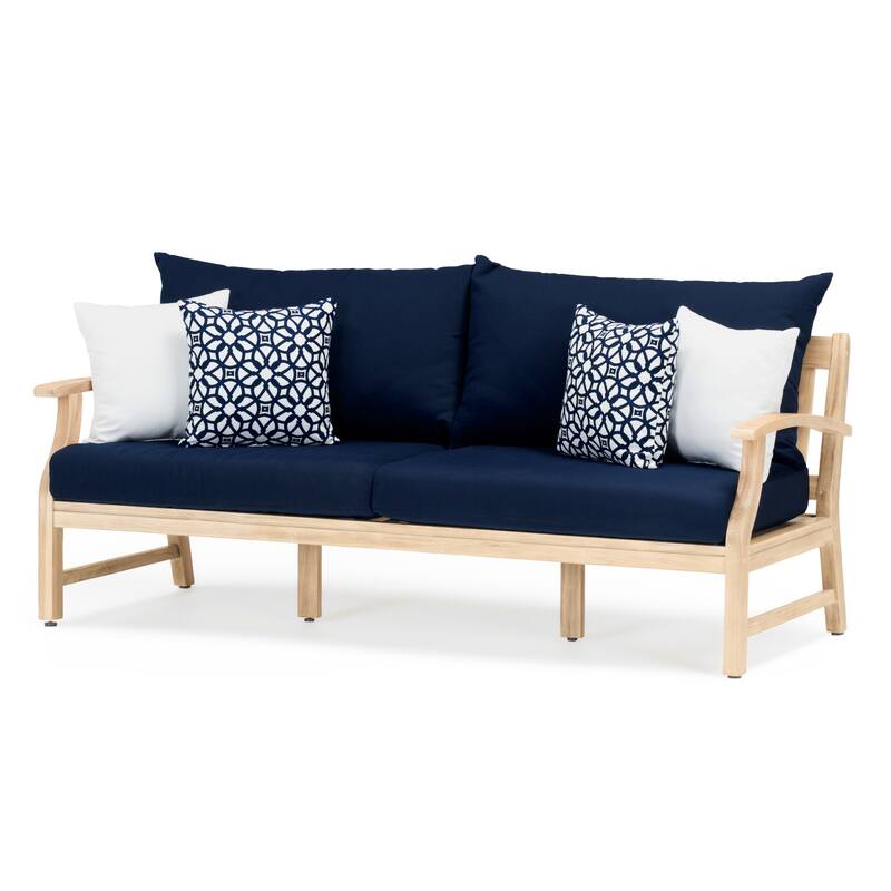 Kooper 4 Piece Sunbrella Outdoor Patio Sofa & Club Chair Set