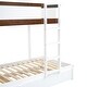 preview thumbnail 13 of 53, Twin-over-Twin Bunk Bed with Twin size Trundle, Storage and Desk,