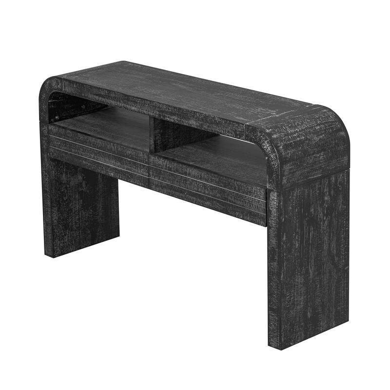 Retro Curved Console Table