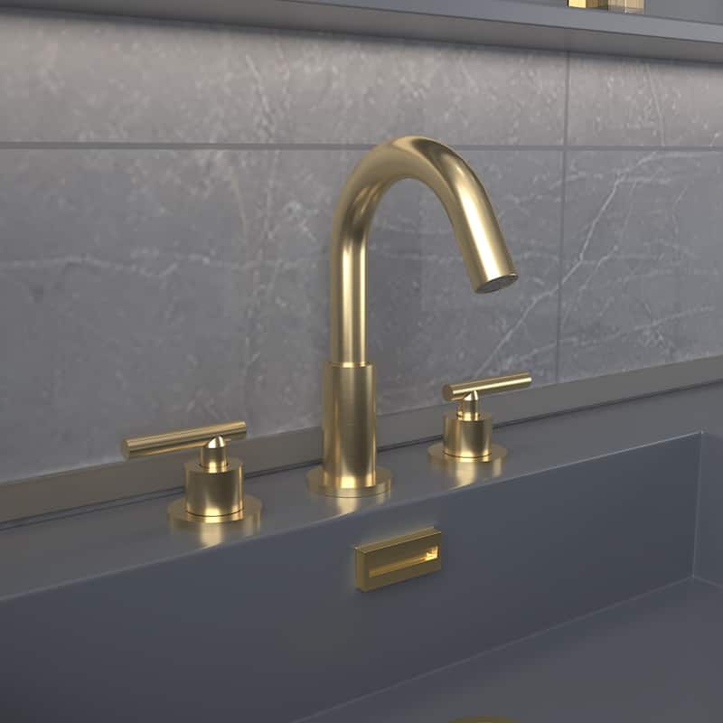Doulble Handle Bathroom Sink Faucet