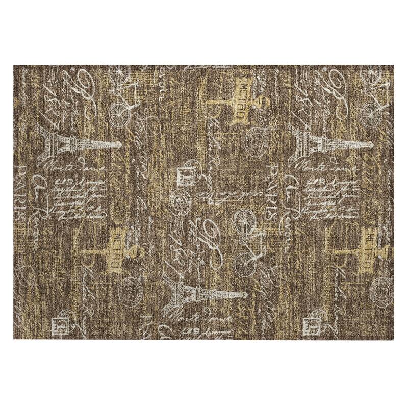 Machine Washable Indoor/ Outdoor Paris Chic Chantille Rug