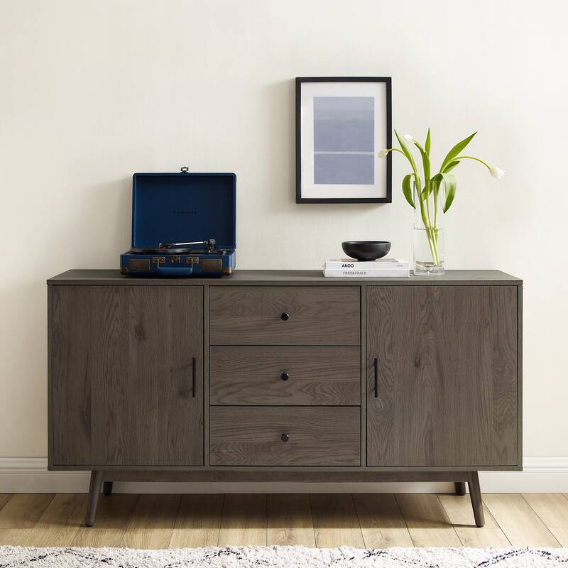 Crosley Lucas Sideboard - 58 "W x 15.75 "D x 30 "H