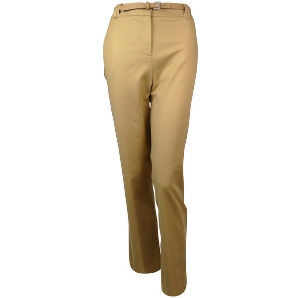 charter club slim leg ankle pants