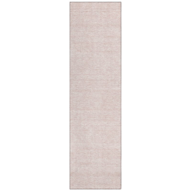 Machine Washable Indoor/ Outdoor Chantille Contemporary Stripe Rug