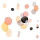 preview thumbnail 1 of 2, RoomMates Abstract Watercolor Shapes Giant Wall Decals