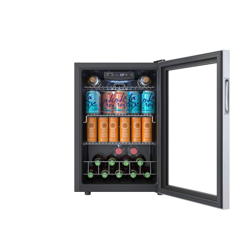 EdgeStar BWC91 17" Wide 80 Can Capacity Extreme Cool Beverage Center