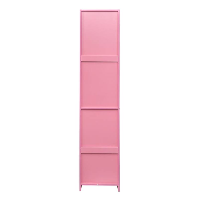 Salon Station, Barber Stations with 2-Tier Storage Shelf with Door, Hair Styling Storage Cabinet with 2 Drawer