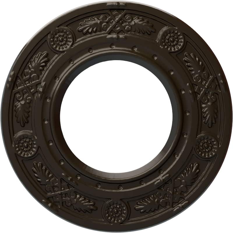 8"OD x 3 7/8"ID x 1/2"P Daniela Ceiling Medallion
