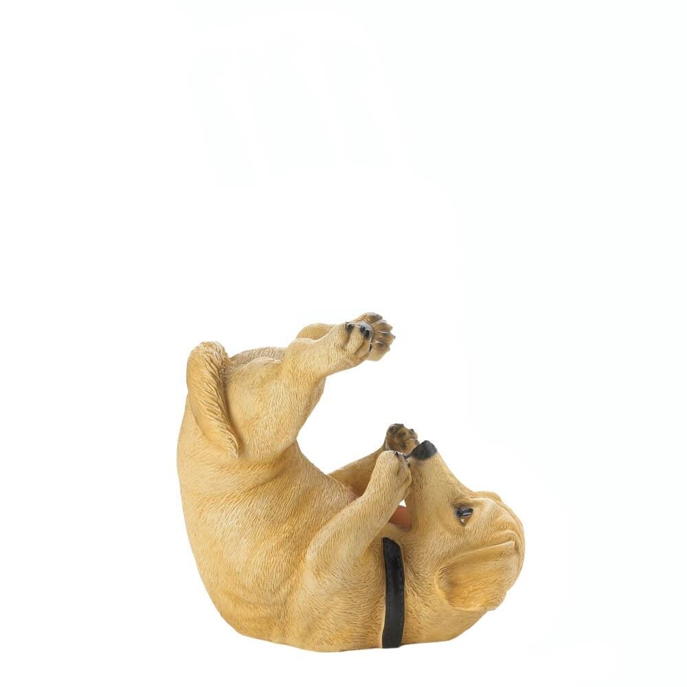 Accent Plus Yellow Lab Dog Wine Bottle Holder (849179029111)