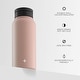 preview thumbnail 24 of 53, JoyJolt Vacuum Insulated Stainless Steel Water Bottle with Flip Lid & Sport Straw Lid - 32 oz