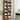 5-Tier Tall Narrow Wood Cube Bookshelf Bookcase (Set of 2)